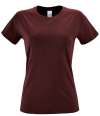 01825 Ladies Regent T Shirt Burgundy colour image